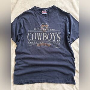 Vintage Trench Ultra Made in USA Dallas Cowboys Graphic Tee